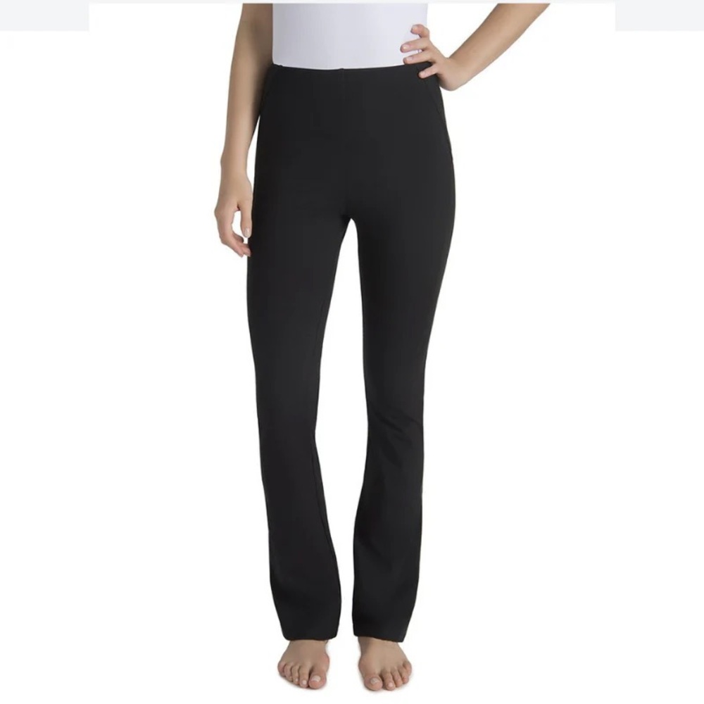 Lysse Ella Boot Cut Pants Black Size 2X High Rise Stretch Pull On Pants NWT